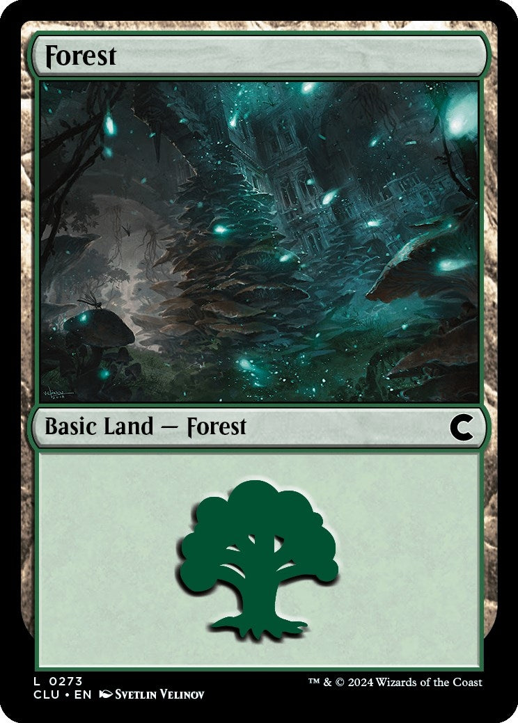 Image for Forest (0273) (273) (Ravnica: Clue Edition) - Magic: The Gathering