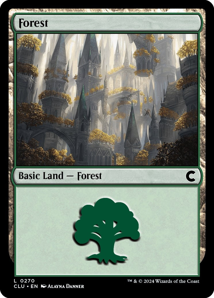 Image for Forest (0270) (270) (Ravnica: Clue Edition) - Magic: The Gathering