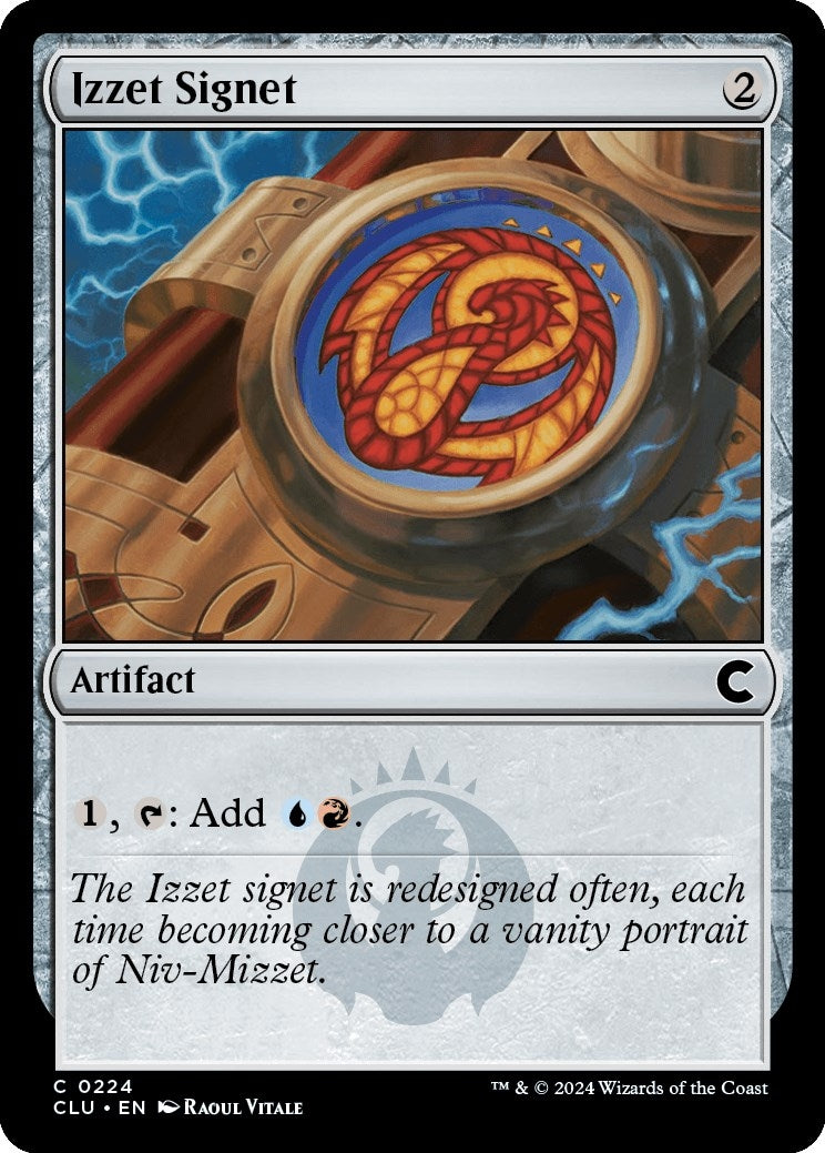Image for Izzet Signet (224) (Ravnica: Clue Edition) - Magic: The Gathering