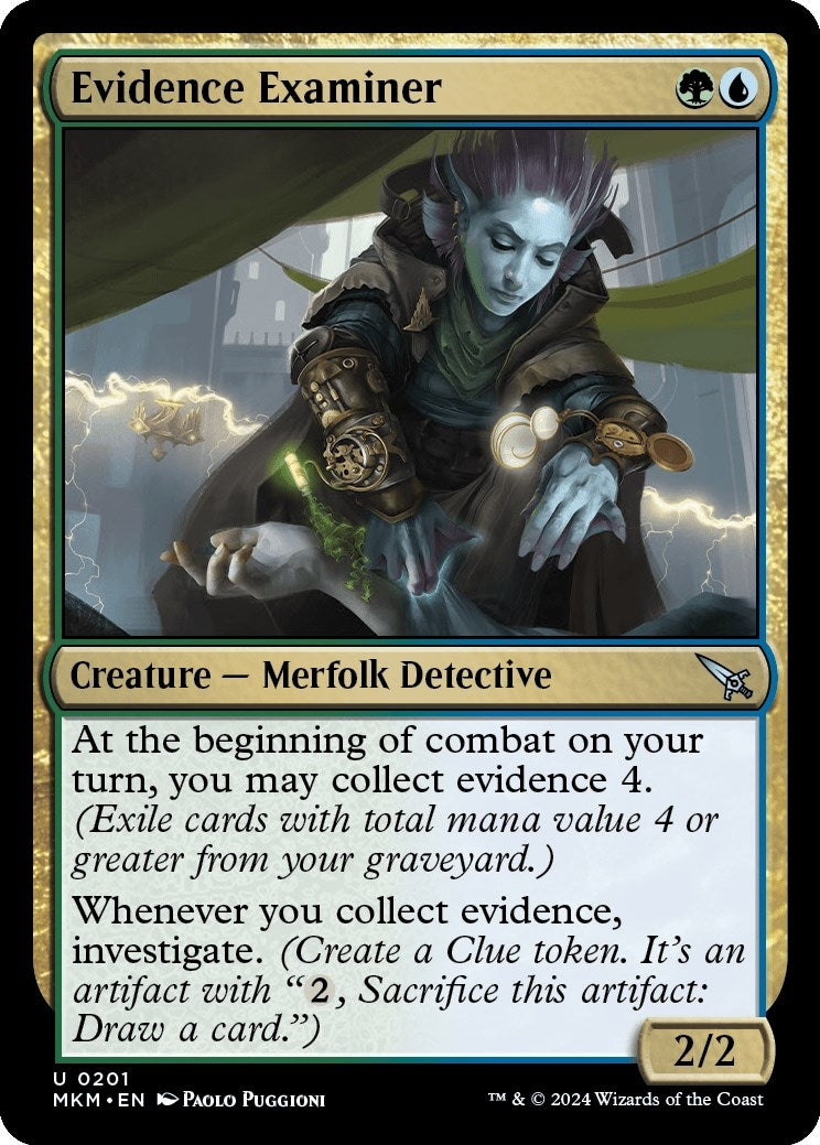 Image for Evidence Examiner (201) (Murders at Karlov Manor) - Magic: The Gathering