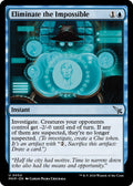 Image for Eliminate the Impossible (54) (Murders at Karlov Manor) - Magic: The Gathering