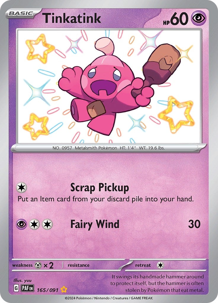Image for Tinkatink (165/091) (PAF) - Pokemon