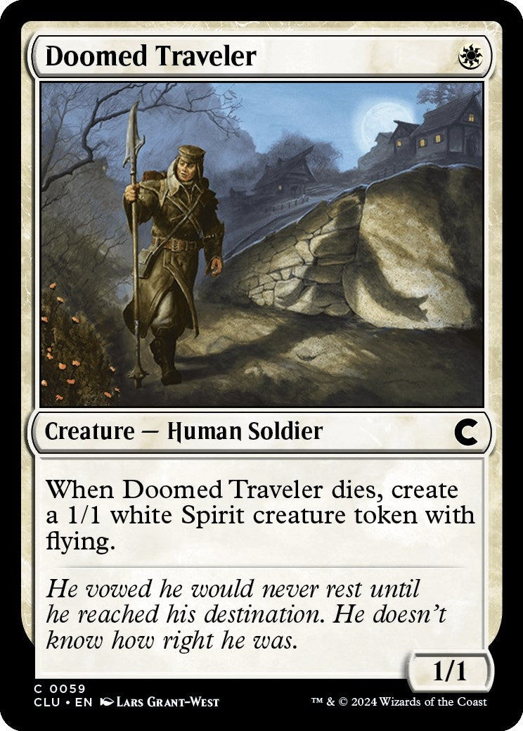 Image for Doomed Traveler (59) (Ravnica: Clue Edition) - Magic: The Gathering