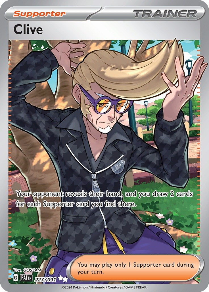 Image for Clive (227/091) (PAF) - Pokemon