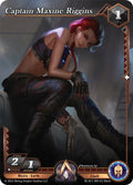 Image for Captain Maxine Riggins (KS AC1-003) (The Awakening (Kickstarter)) - Alpha Clash