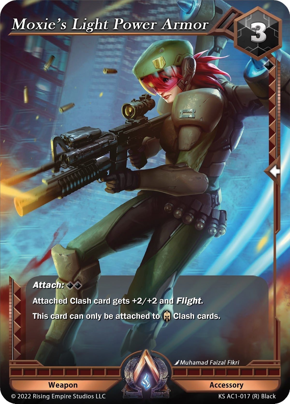 Image for Moxie's Light Power Armor (KS AC1-017) (The Awakening (Kickstarter)) - Alpha Clash