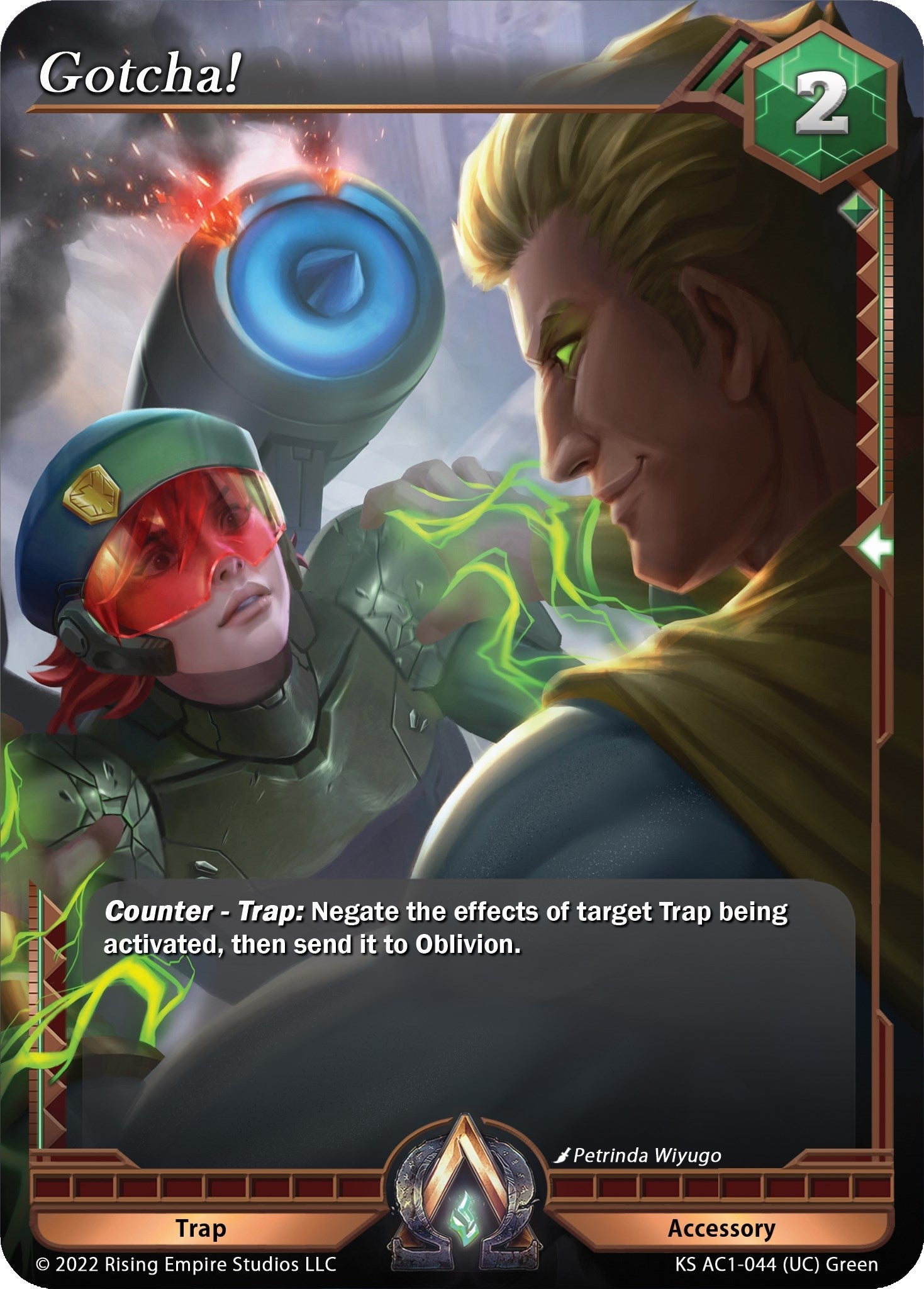Image for Gotcha! (KS AC1-044) (The Awakening (Kickstarter)) - Alpha Clash