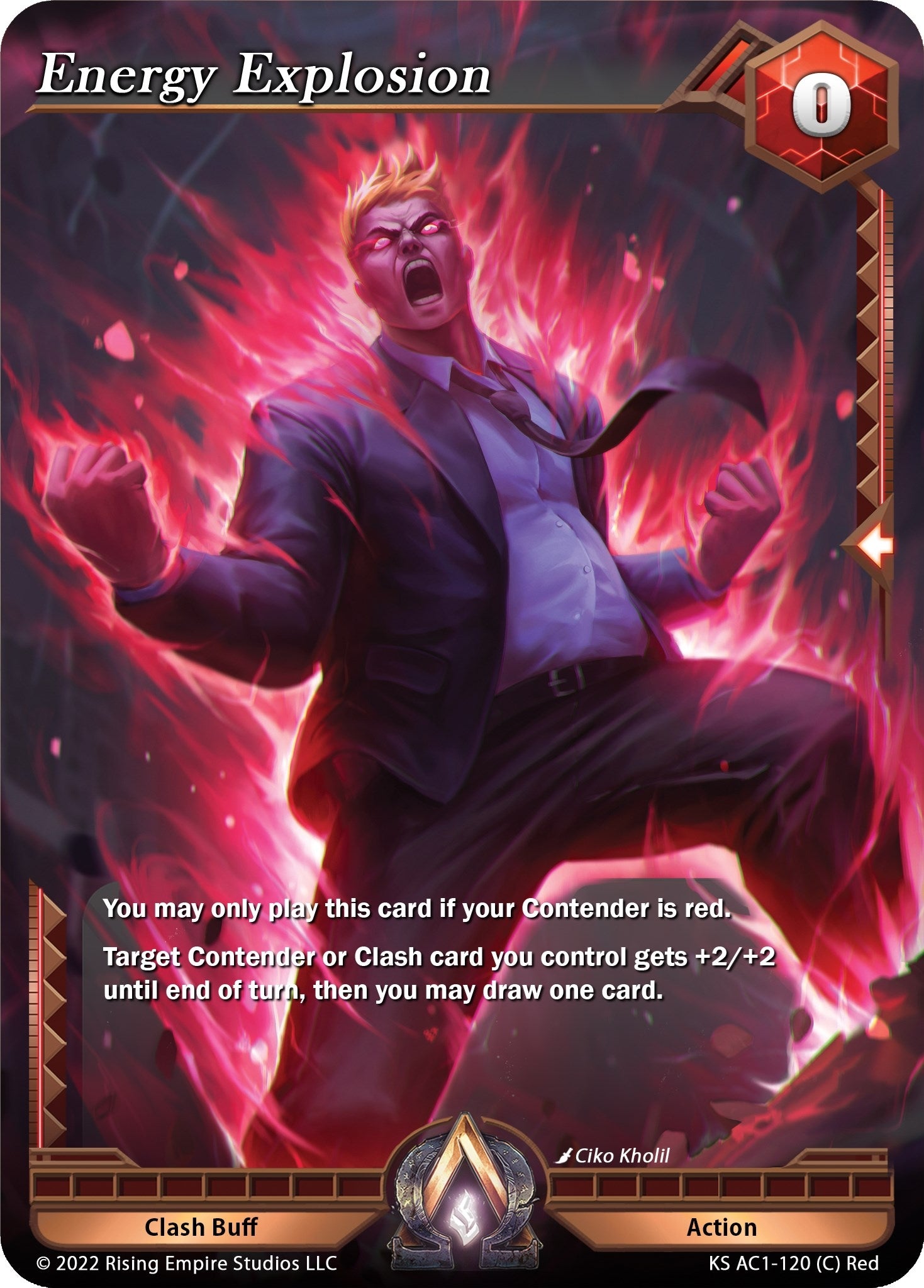 Image for Energy Explosion (KS AC1-120) (The Awakening (Kickstarter)) - Alpha Clash