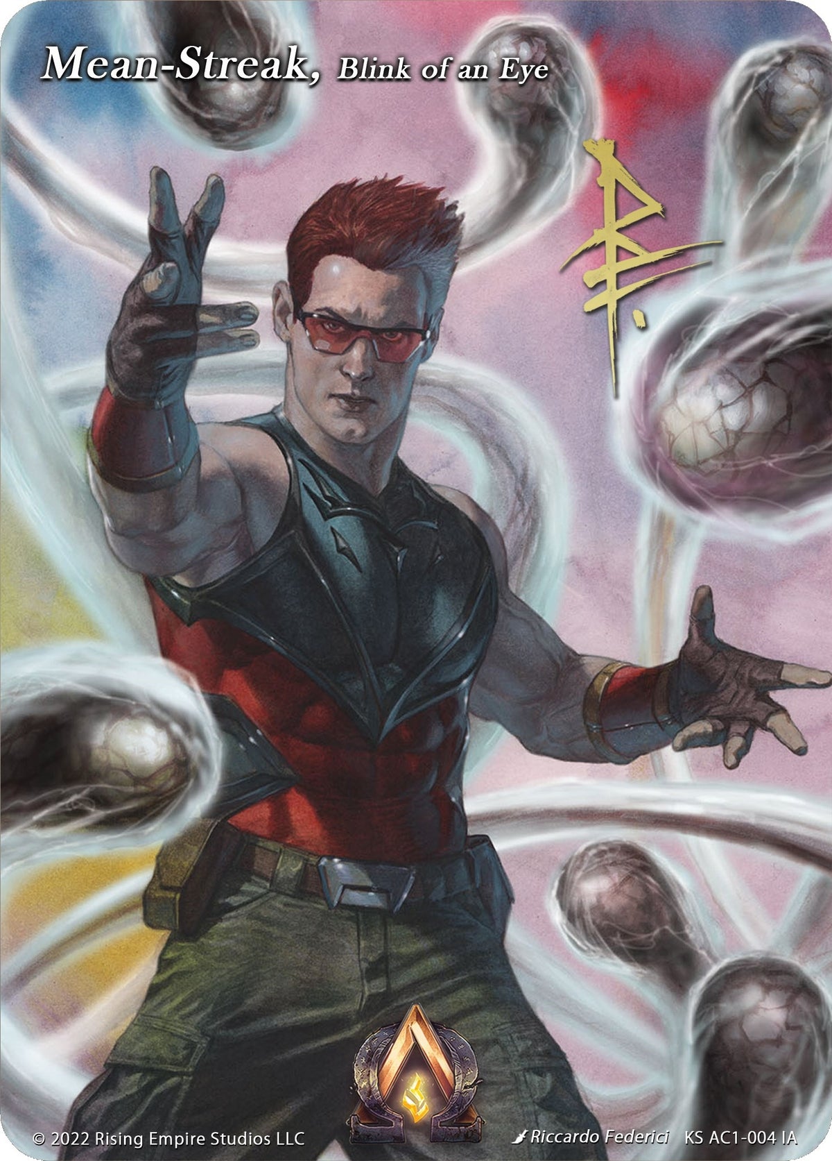 Mean-Streak, Blinke of an Eye (Iconic Art) (KS AC1-004 IA) (The Awakening (Kickstarter))