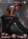 Image for Captain Maxine Riggins (AC1-003) (The Awakening) - Alpha Clash