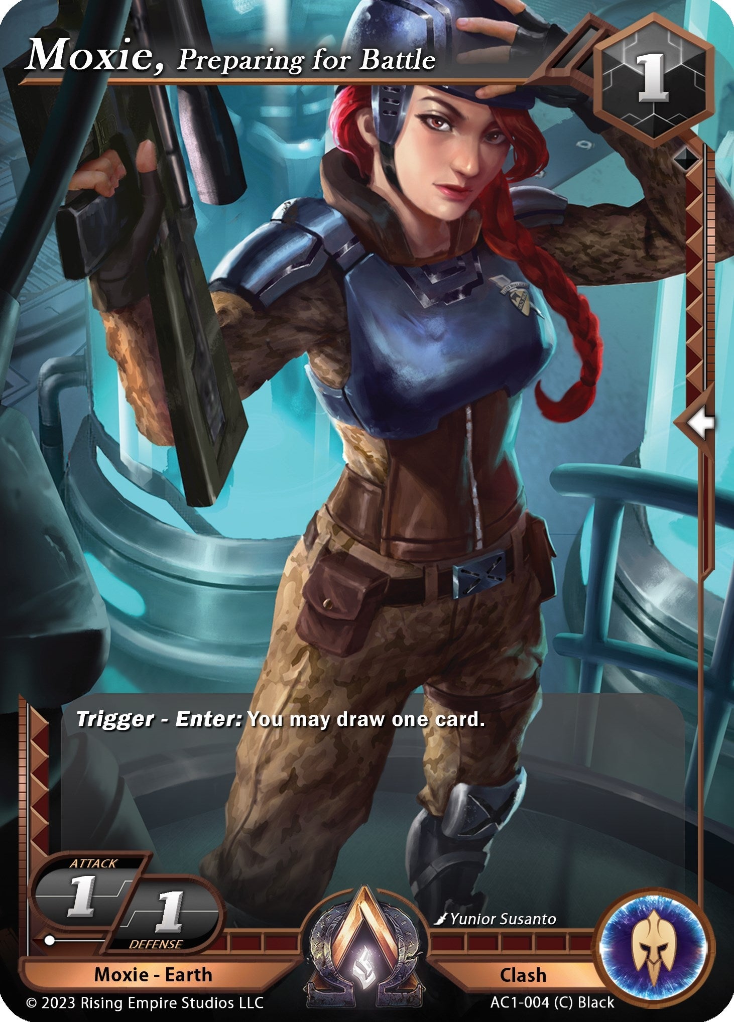 Moxie, Preparing for Battle (AC1-004) (The Awakening)
