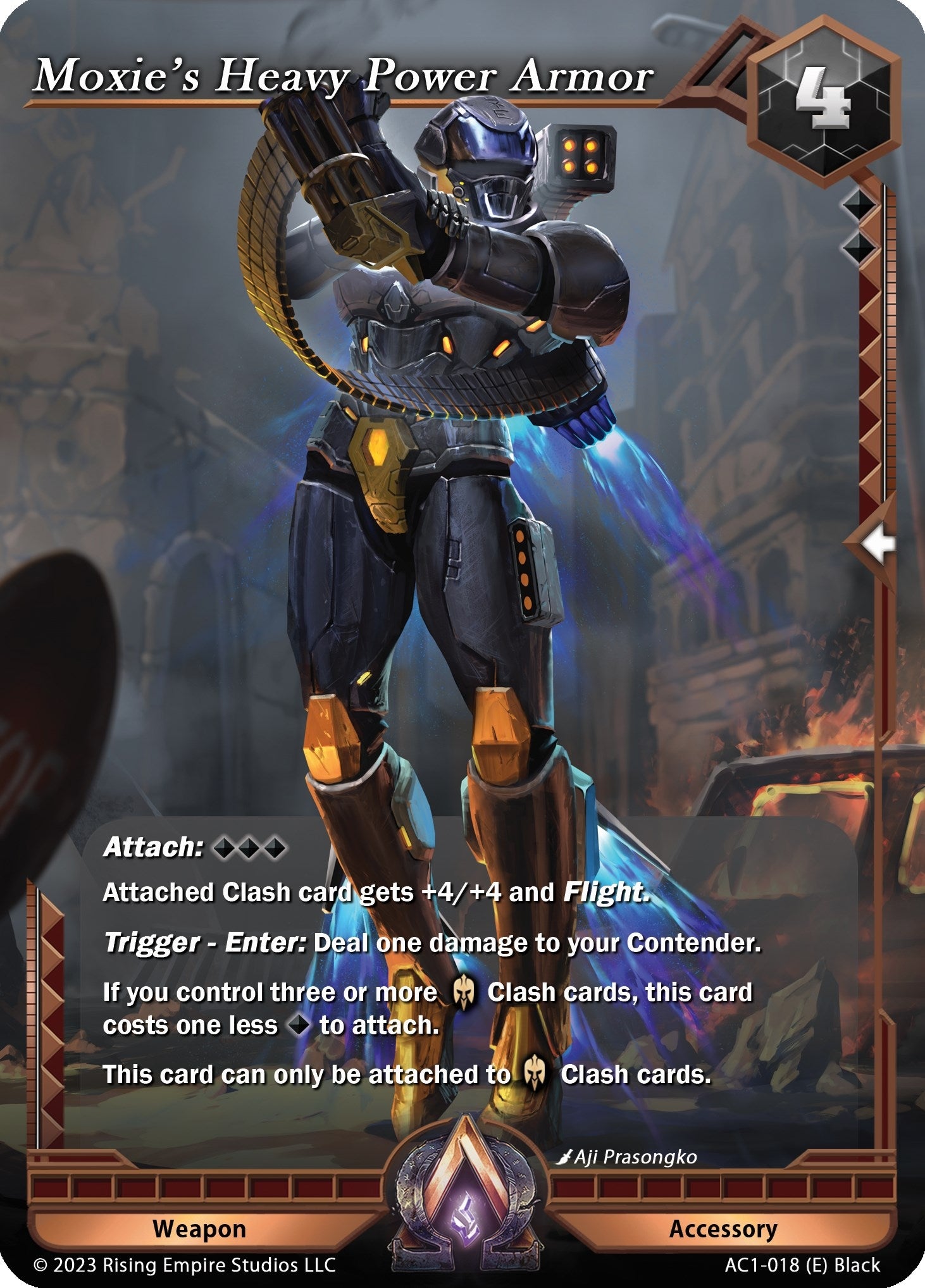 Image for Moxie's Heavy Power Armor (AC1-018) (The Awakening) - Alpha Clash