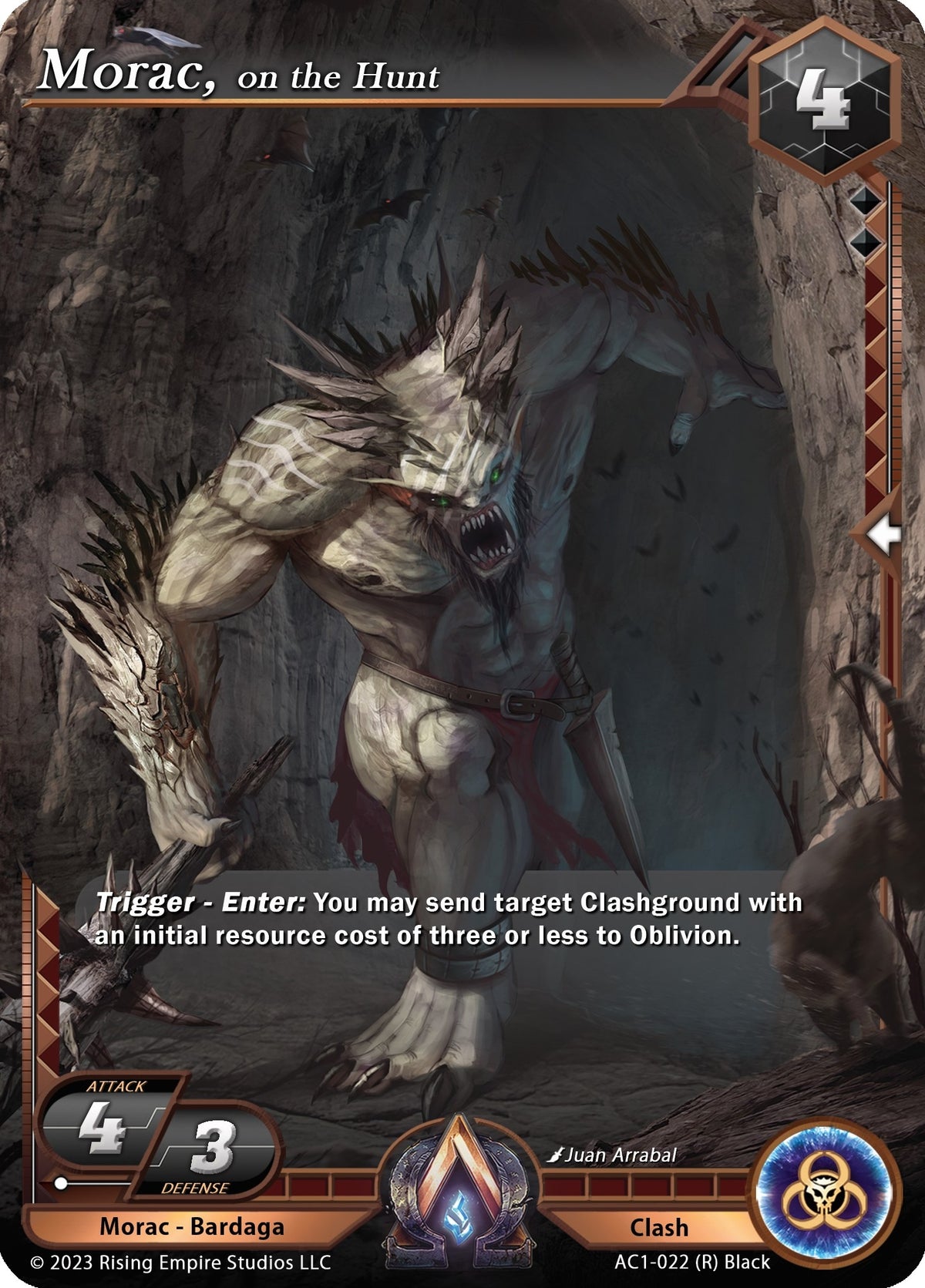 Morac, on the Hunt (AC1-022) (The Awakening)