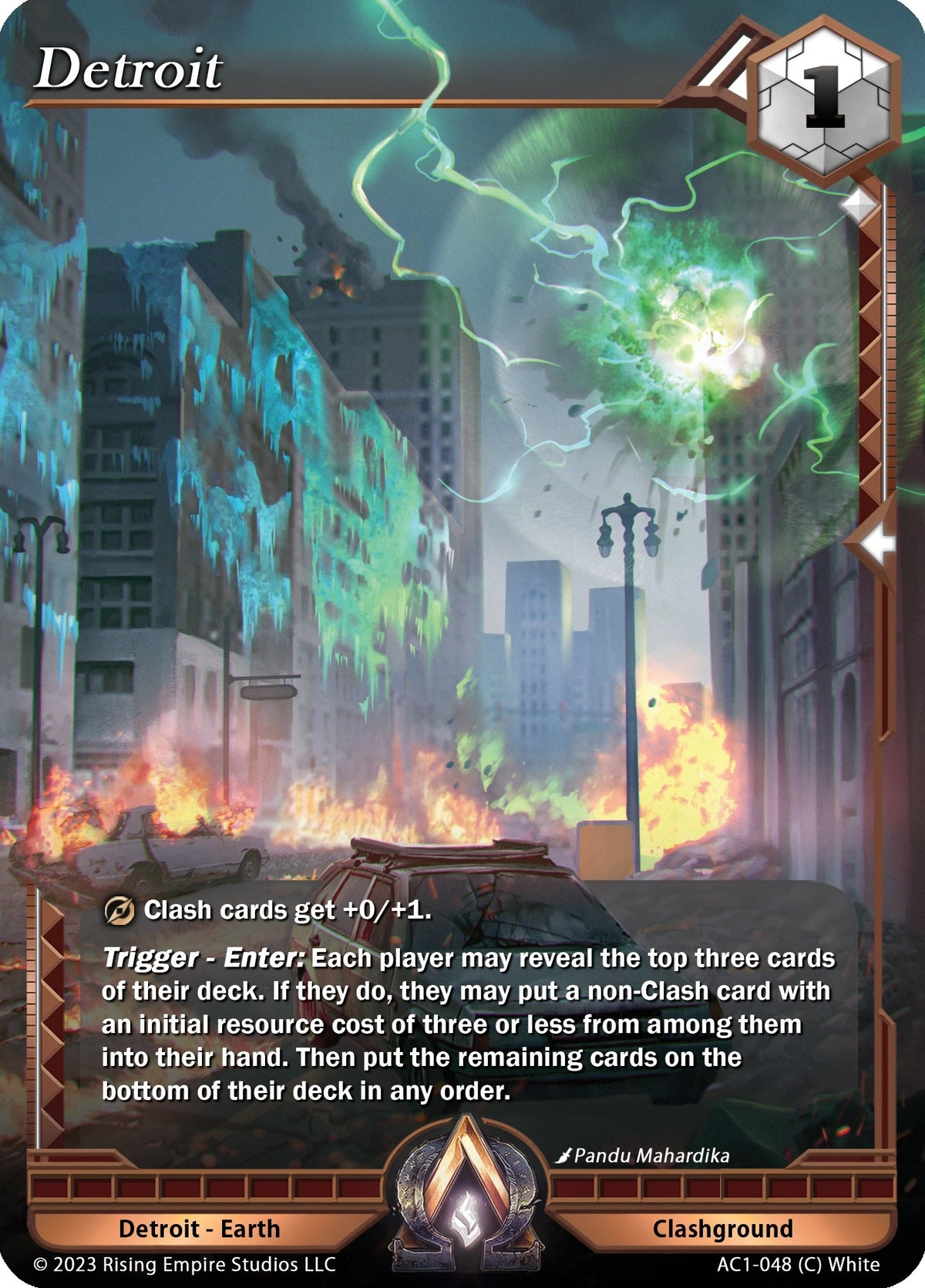 Image for Detroit (AC1-048) (The Awakening) - Alpha Clash