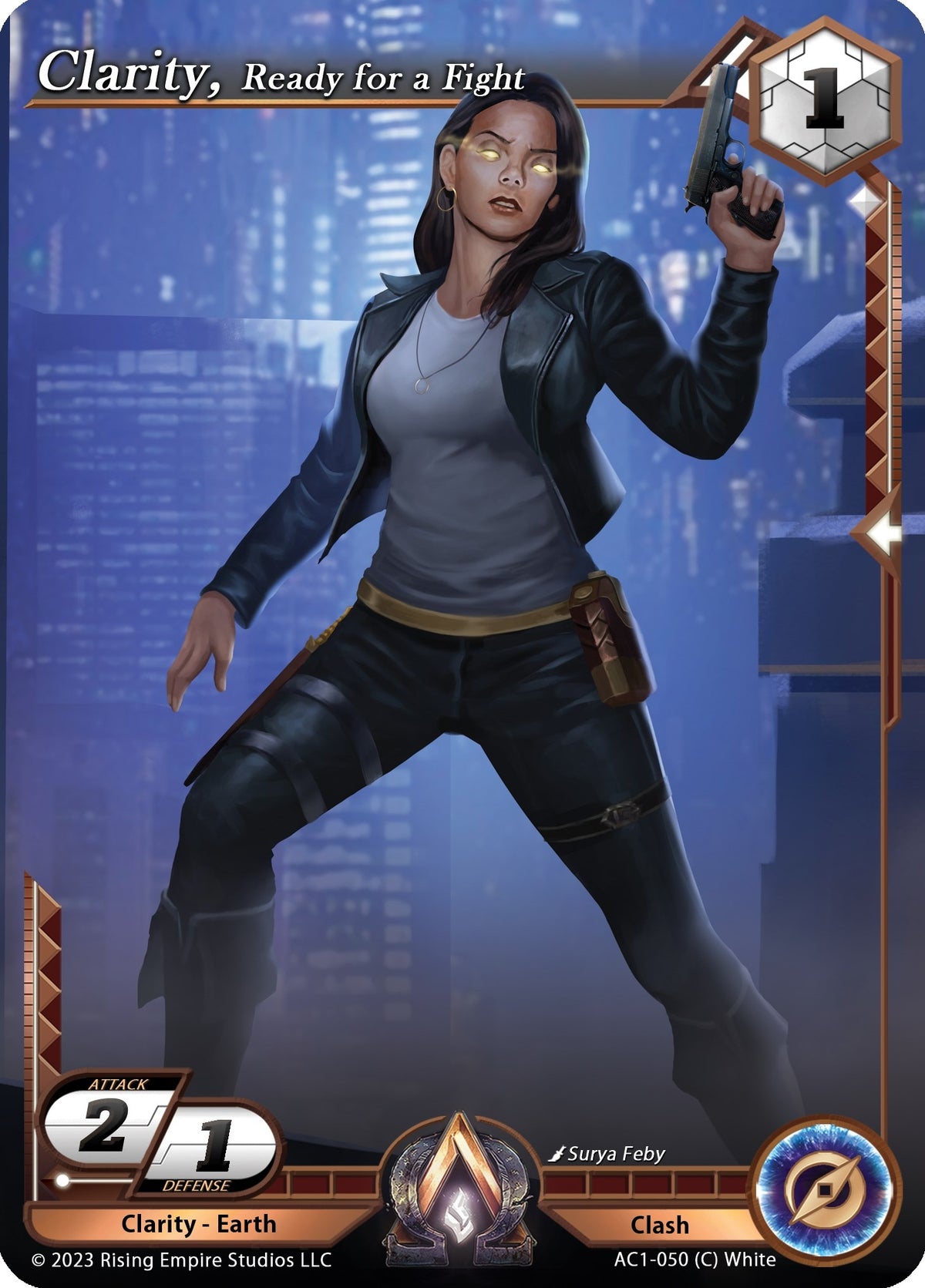 Image for Clarity, Ready for a Fight (AC1-050) (The Awakening) - Alpha Clash