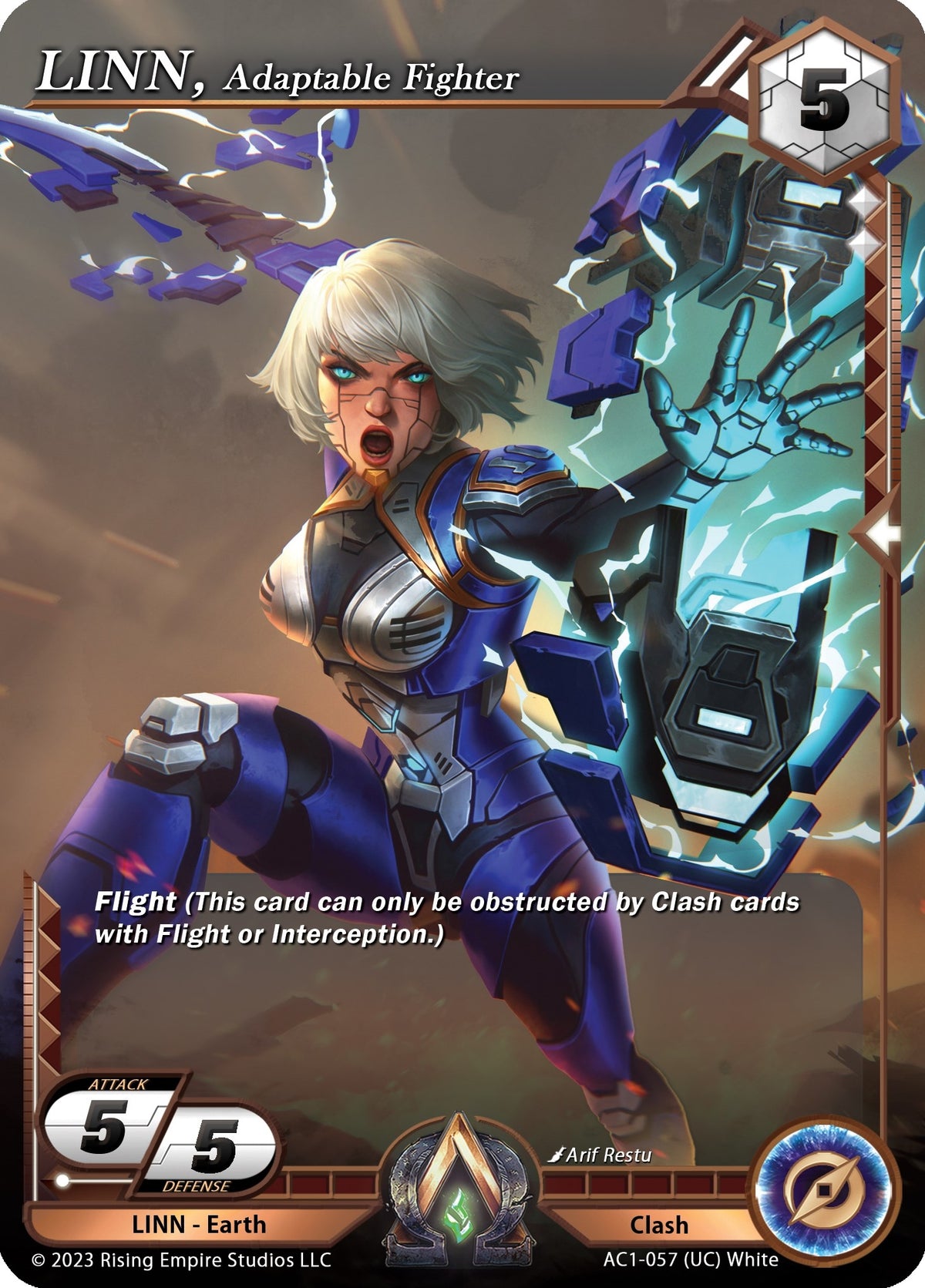Image for LINN, Adaptable Fighter (AC1-057) (The Awakening) - Alpha Clash