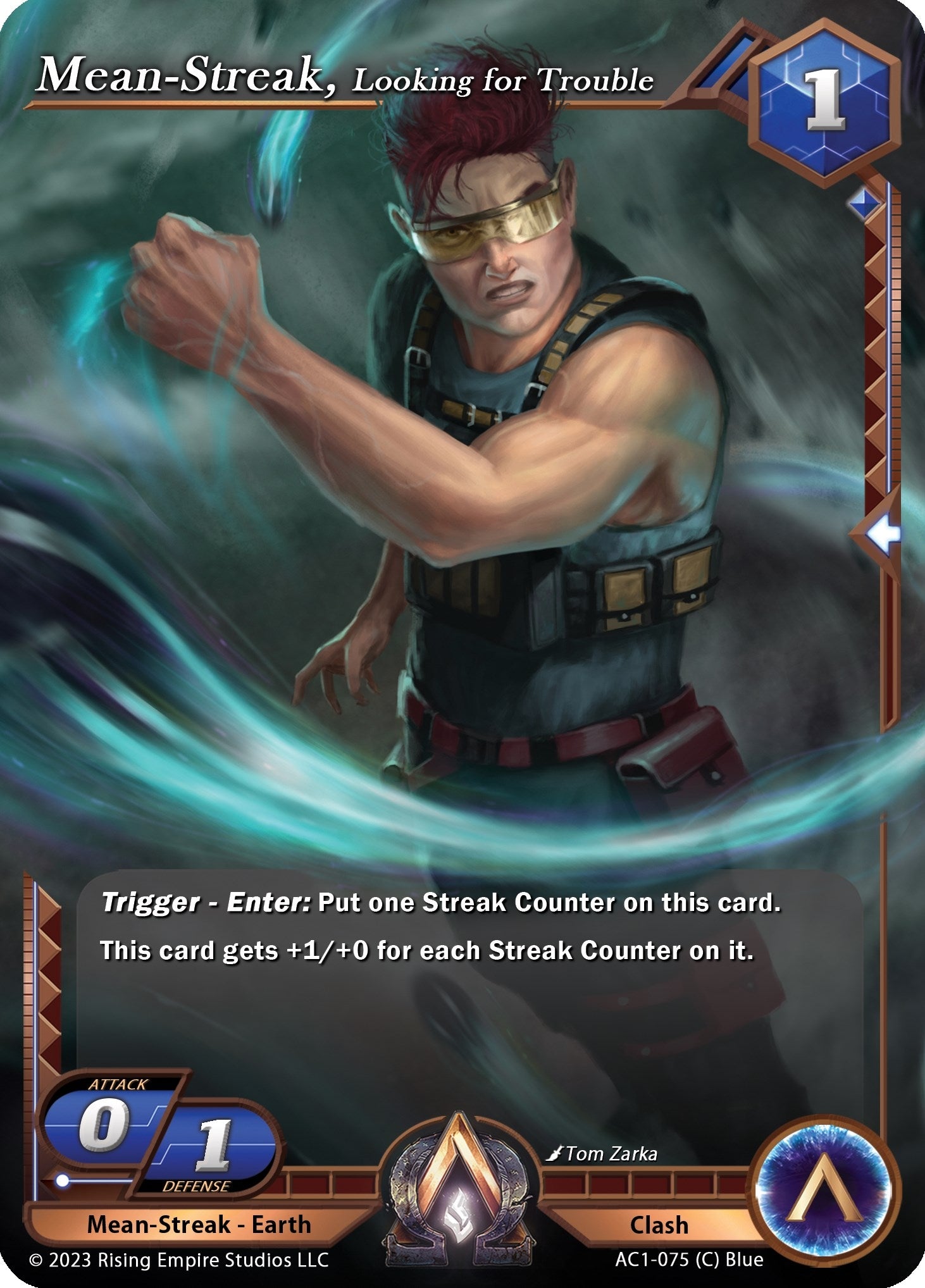 Image for Mean-Streak, Looking for Trouble (AC1-075) (The Awakening) - Alpha Clash