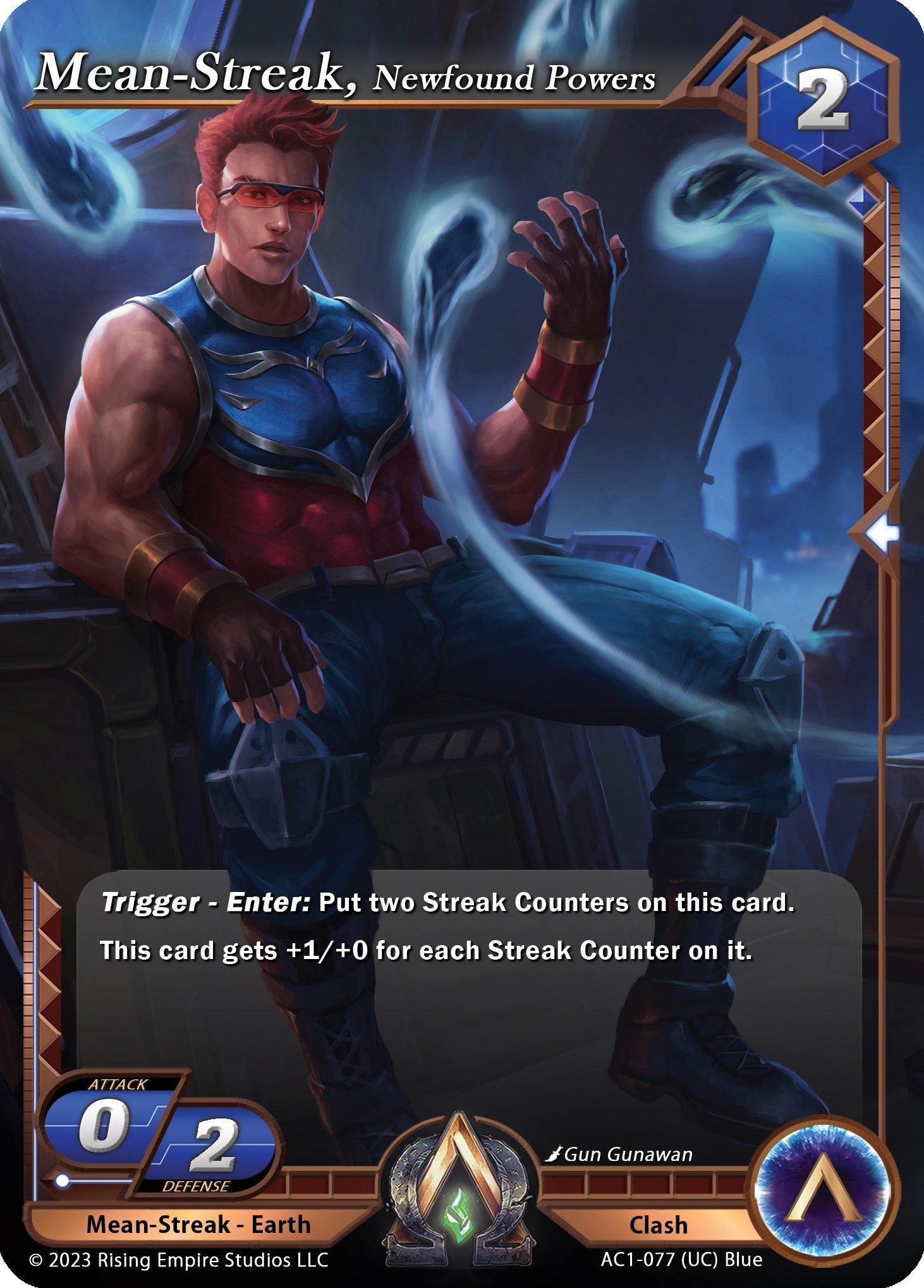 Image for Mean-Streak, Newfound Powers (AC1-077) (The Awakening) - Alpha Clash