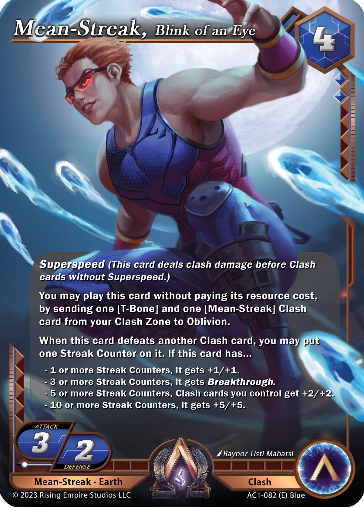 Image for Mean-Streak, Blink of an Eye (AC1-082) (The Awakening) - Alpha Clash