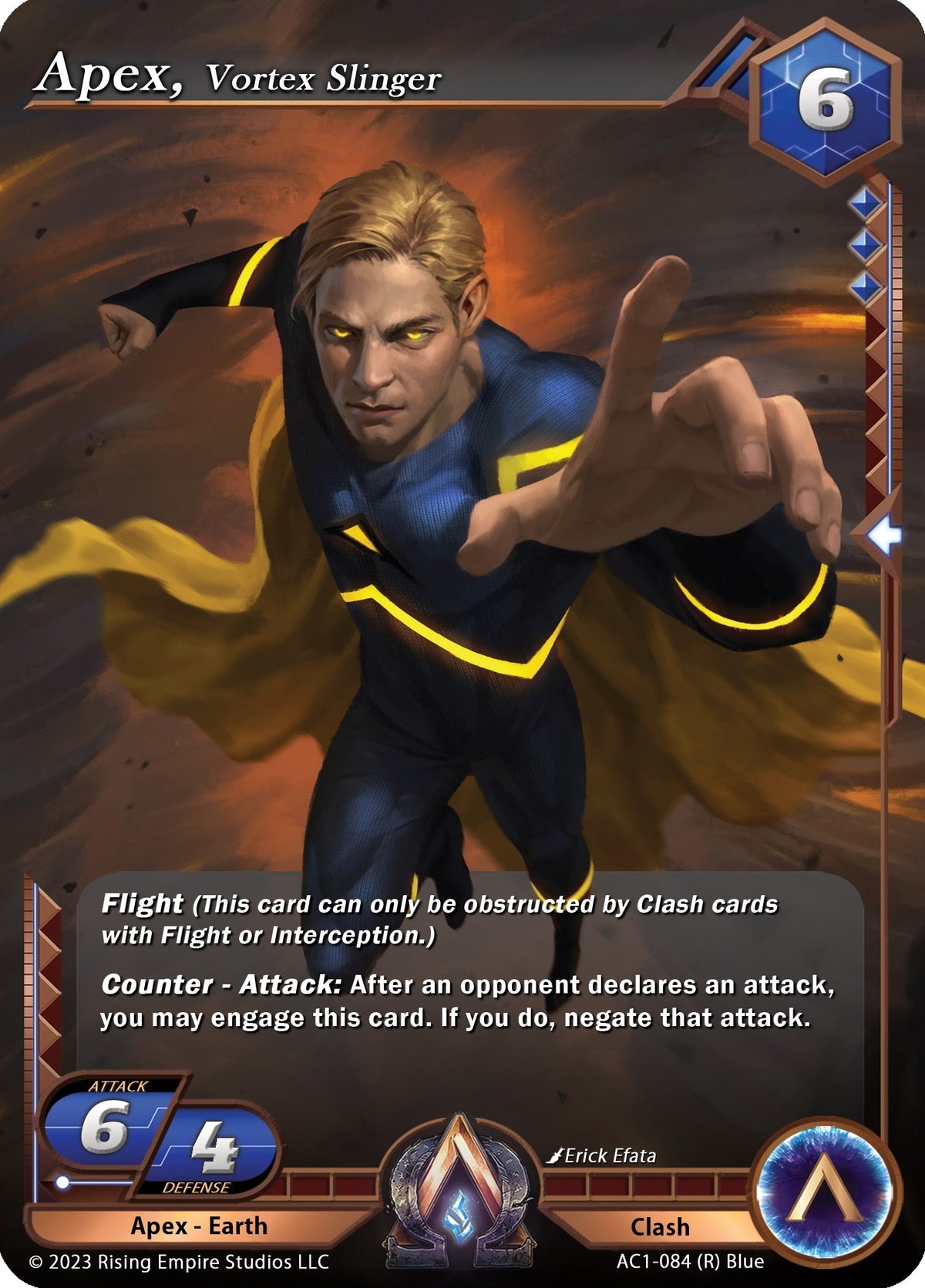 Image for Apex, Vortex Slinger (AC1-084) (The Awakening) - Alpha Clash