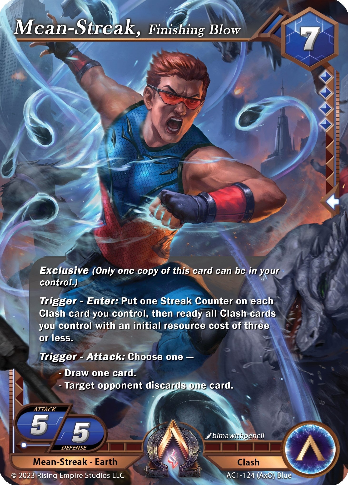 Mean-Streak, Finishing Blow (AC1-124) (The Awakening)