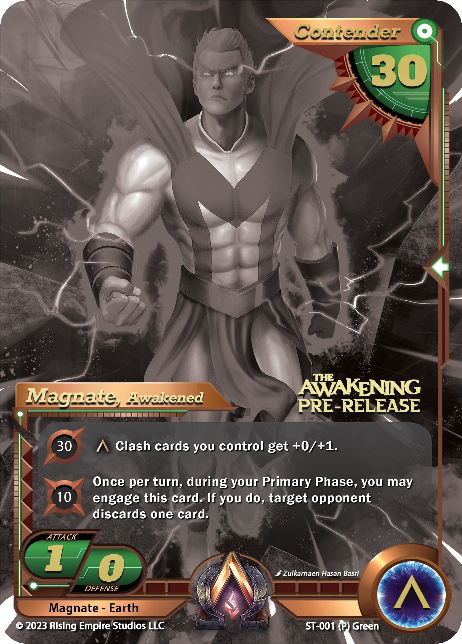 Image for Magnate, Awakened (Pre-Release) (ST-001) (The Awakening) - Alpha Clash