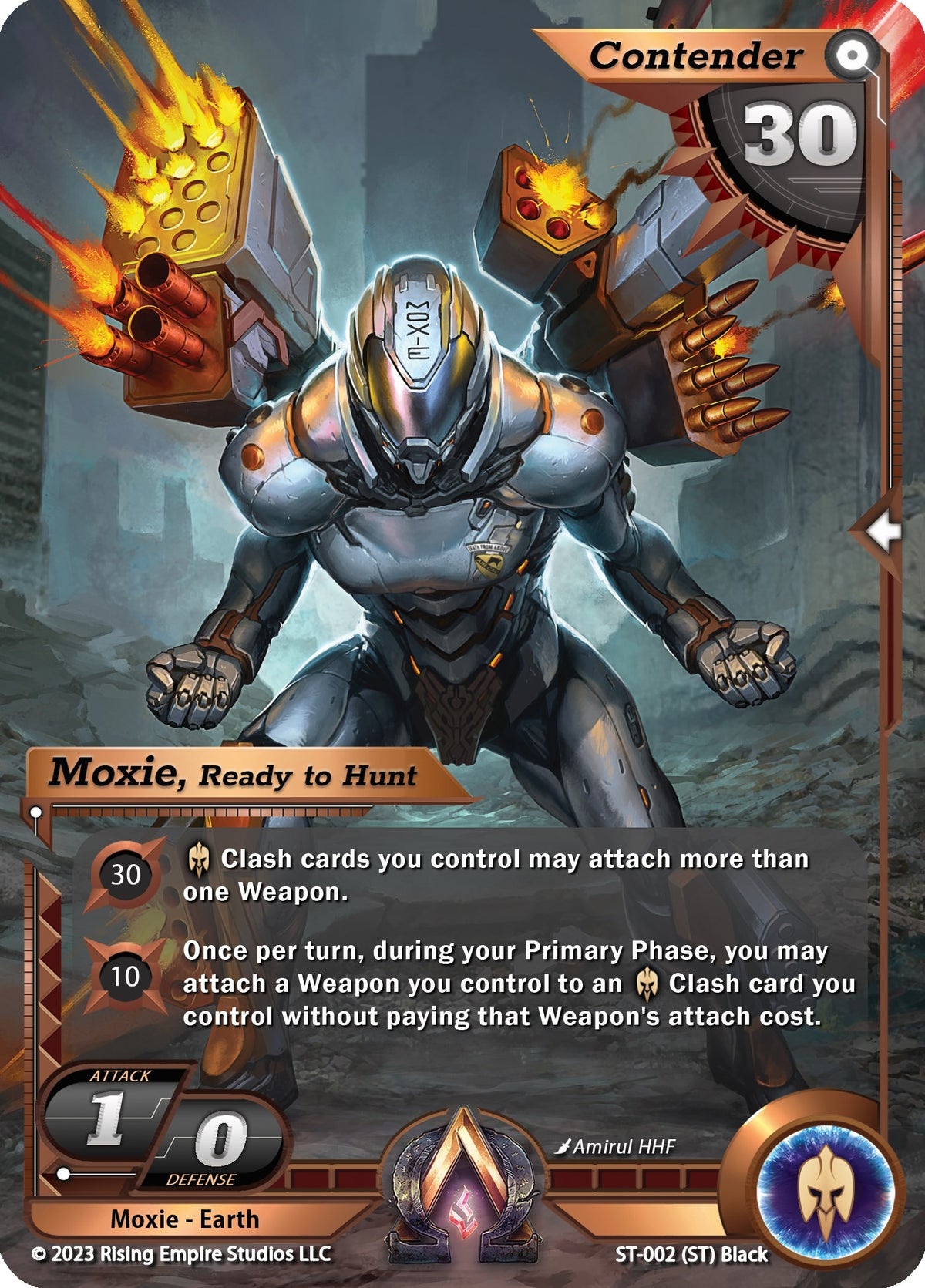 Moxie, Ready to Hunt (ST-002) (The Awakening)