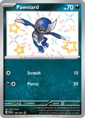 Image for Pawniard (185/091) (PAF) - Pokemon