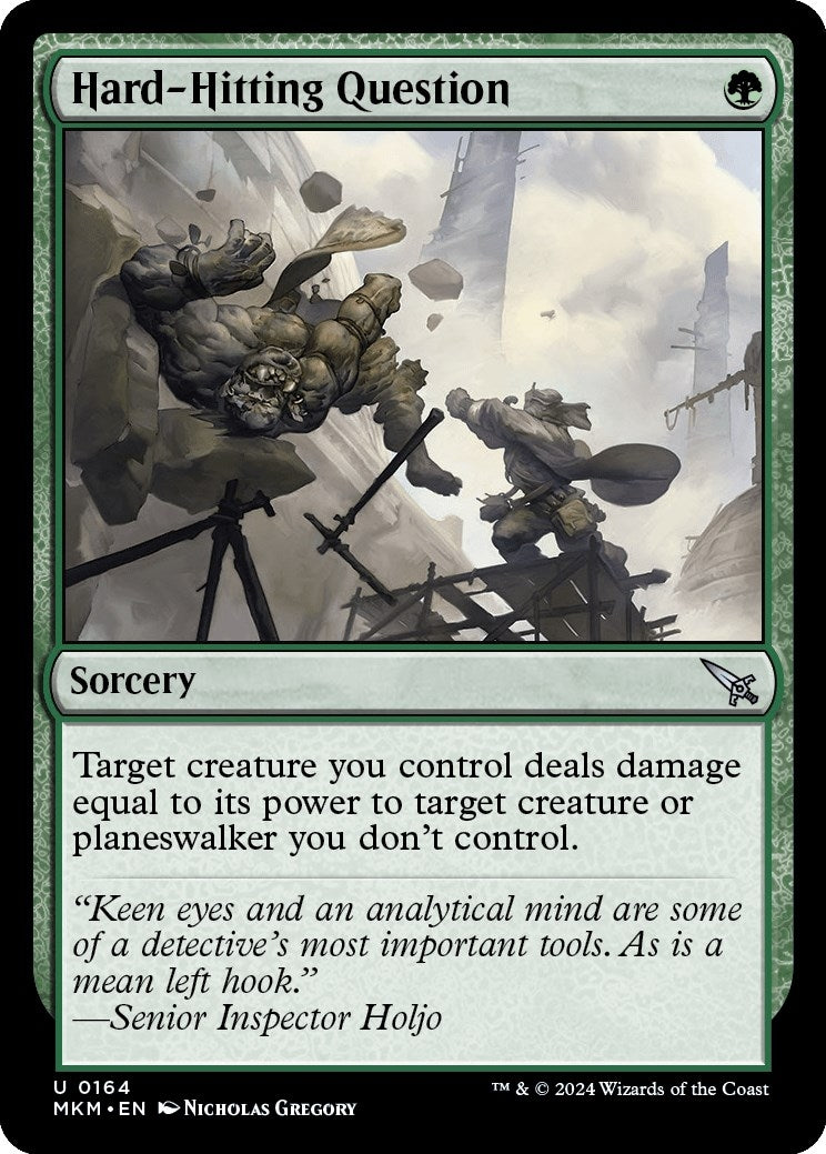 Image for Hard-Hitting Question (164) (Murders at Karlov Manor) - Magic: The Gathering
