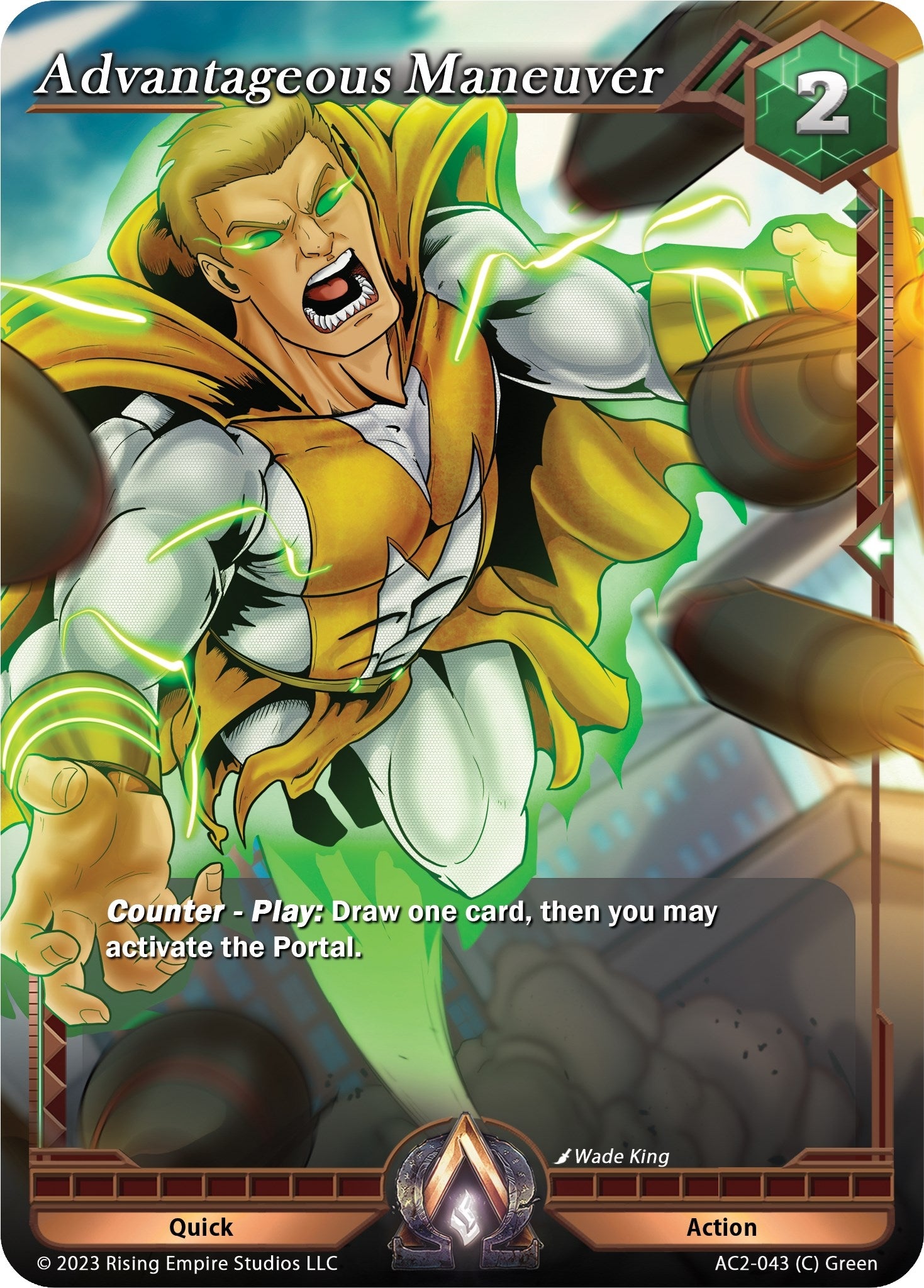 Image for Advantageous Maneuver (AC2-043) (Clashgrounds) - Alpha Clash