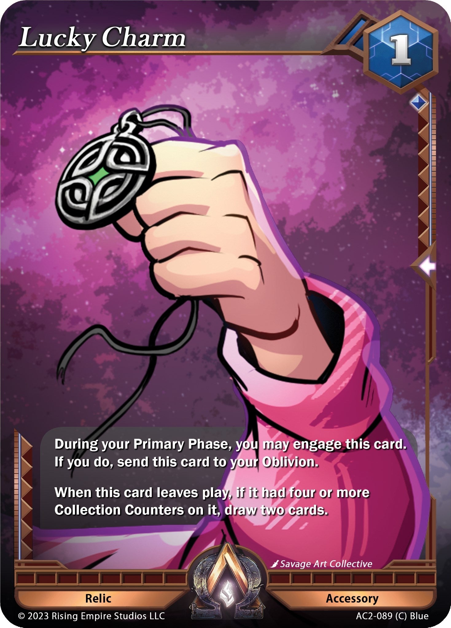 Image for Lucky Charm (AC2-089) (Clashgrounds) - Alpha Clash