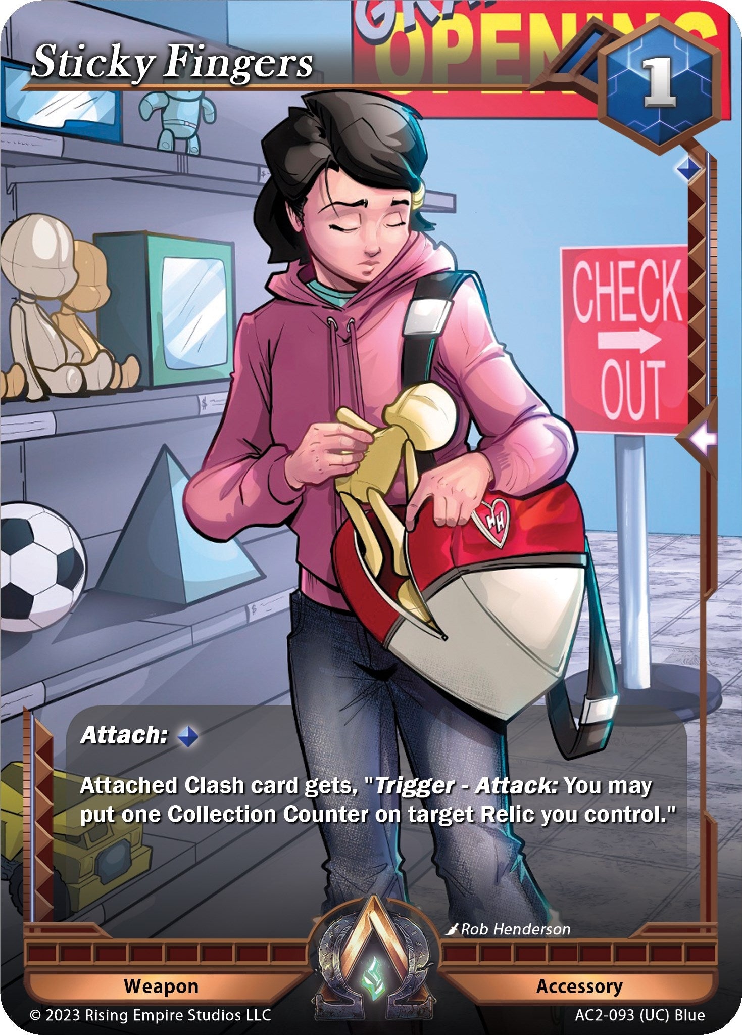 Sticky Fingers (AC2-093) (Clashgrounds)