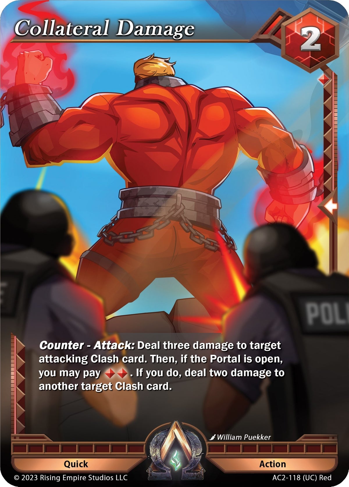 Image for Collateral Damage (AC2-118) (Clashgrounds) - Alpha Clash