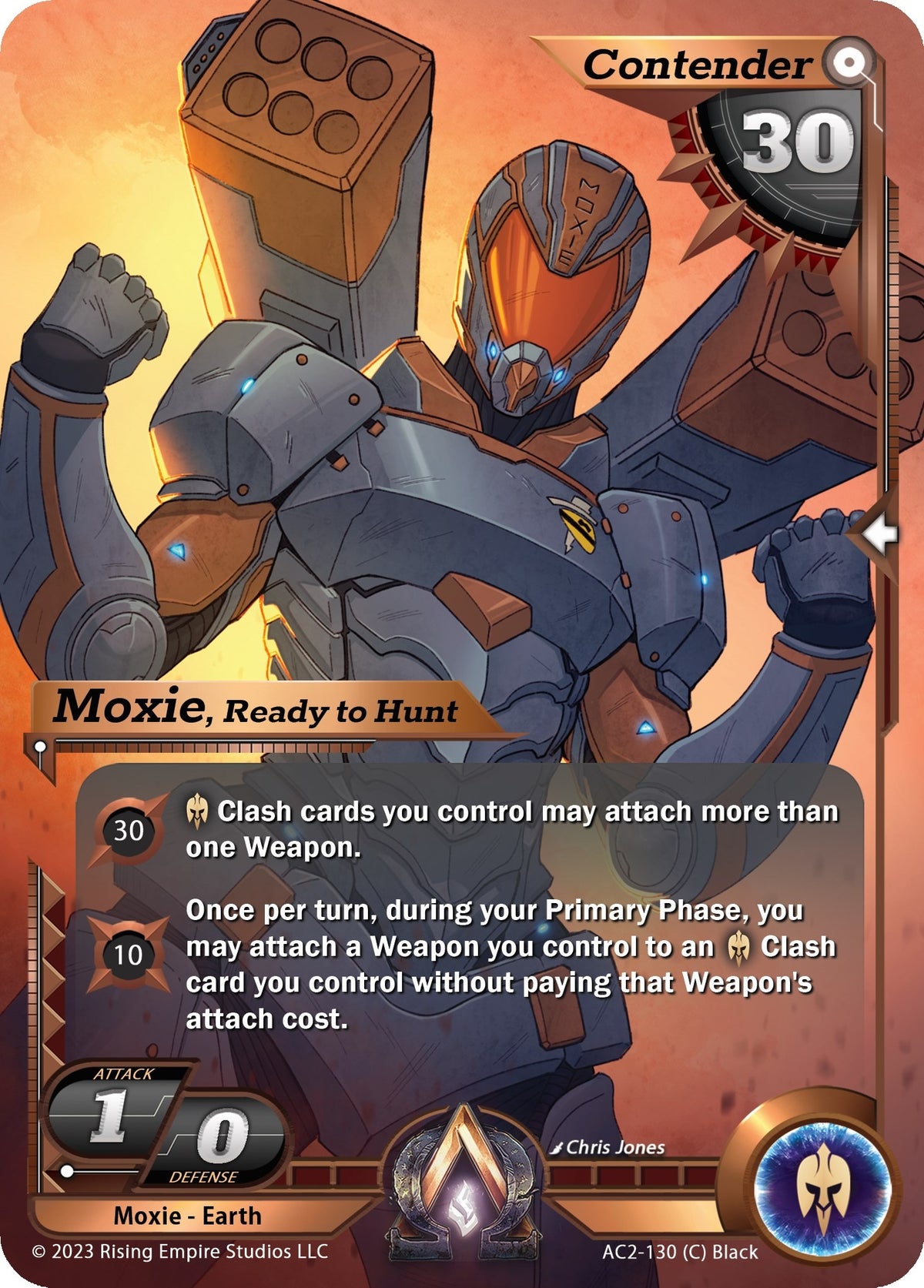 Image for Moxie, Ready to Hunt (Alternate Art) (AC2-130) (Clashgrounds) - Alpha Clash
