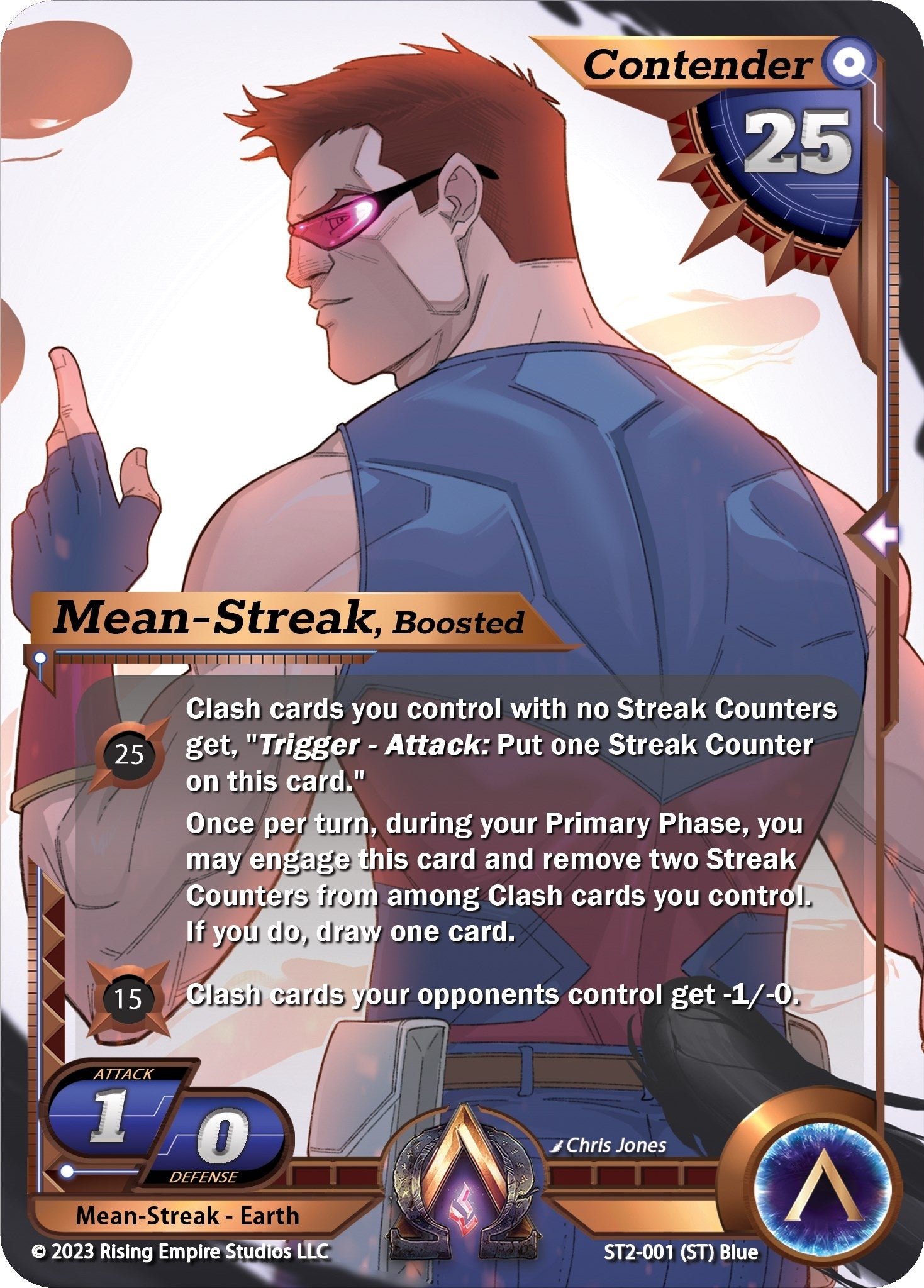 Image for Mean-Streak, Boosted (ST2-001) (Clashgrounds) - Alpha Clash