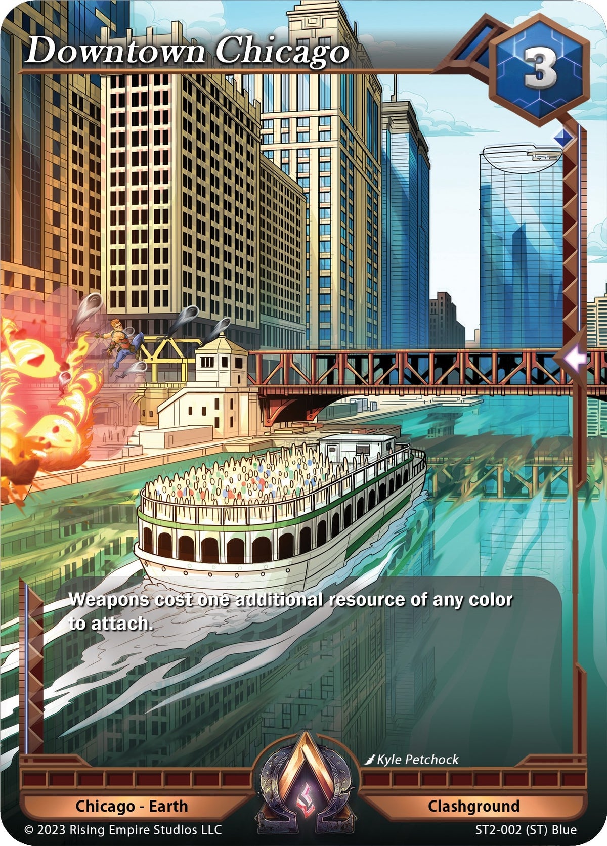 Image for Downtown Chicago (ST2-002) (Clashgrounds) - Alpha Clash