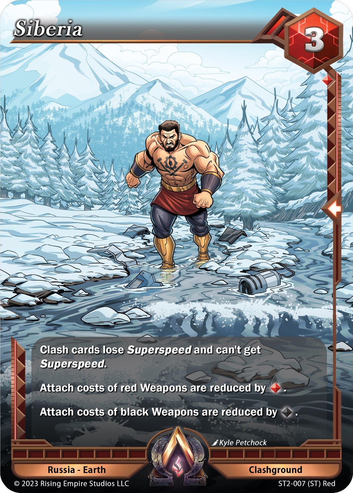 Image for Siberia (ST2-007) (Clashgrounds) - Alpha Clash