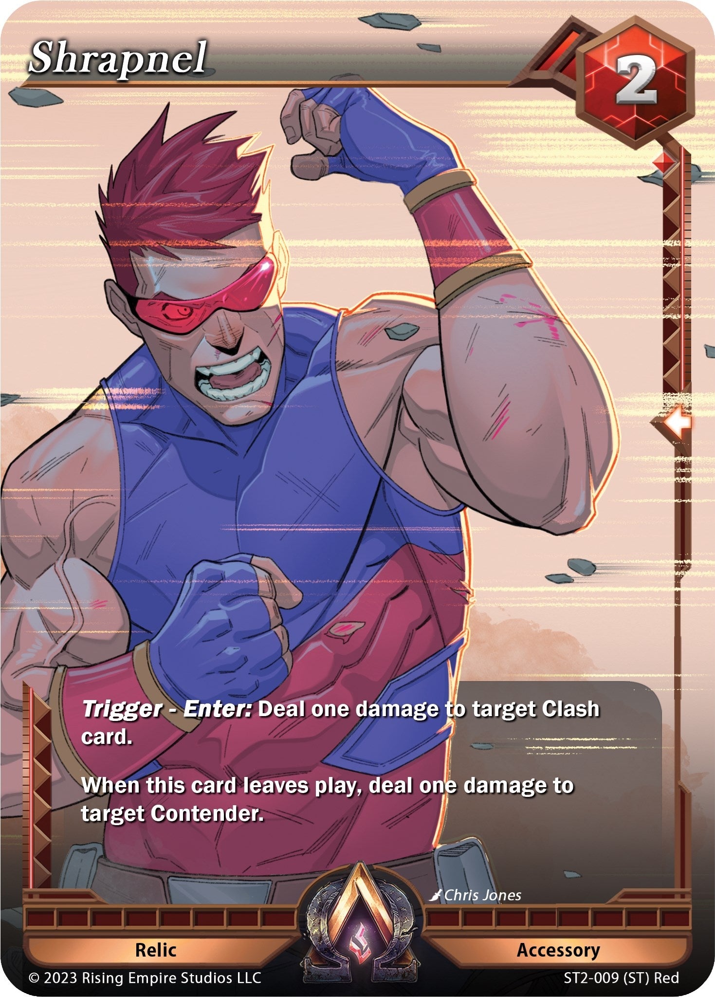 Image for Shrapnel (ST2-009) (Clashgrounds) - Alpha Clash