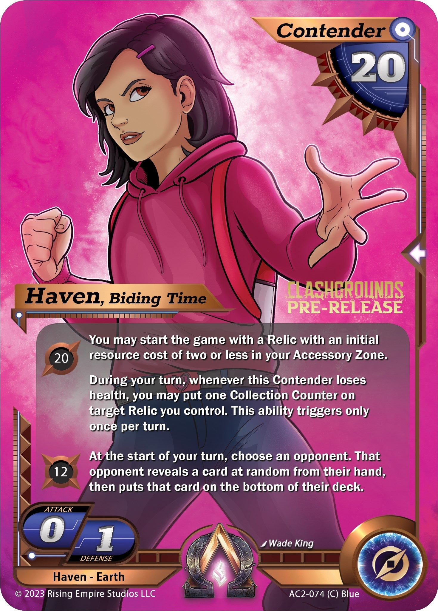Image for Haven, Biding Time (Pre-Release) (AC2-074) (Clashgrounds) - Alpha Clash