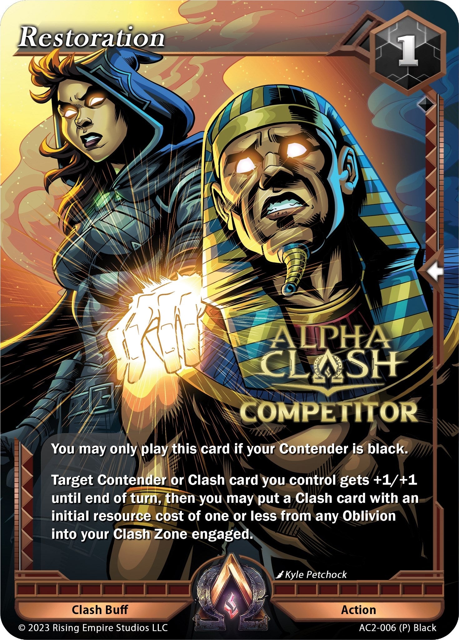 Image for Restoration (Competitor) (AC2-006) (Clashgrounds) - Alpha Clash