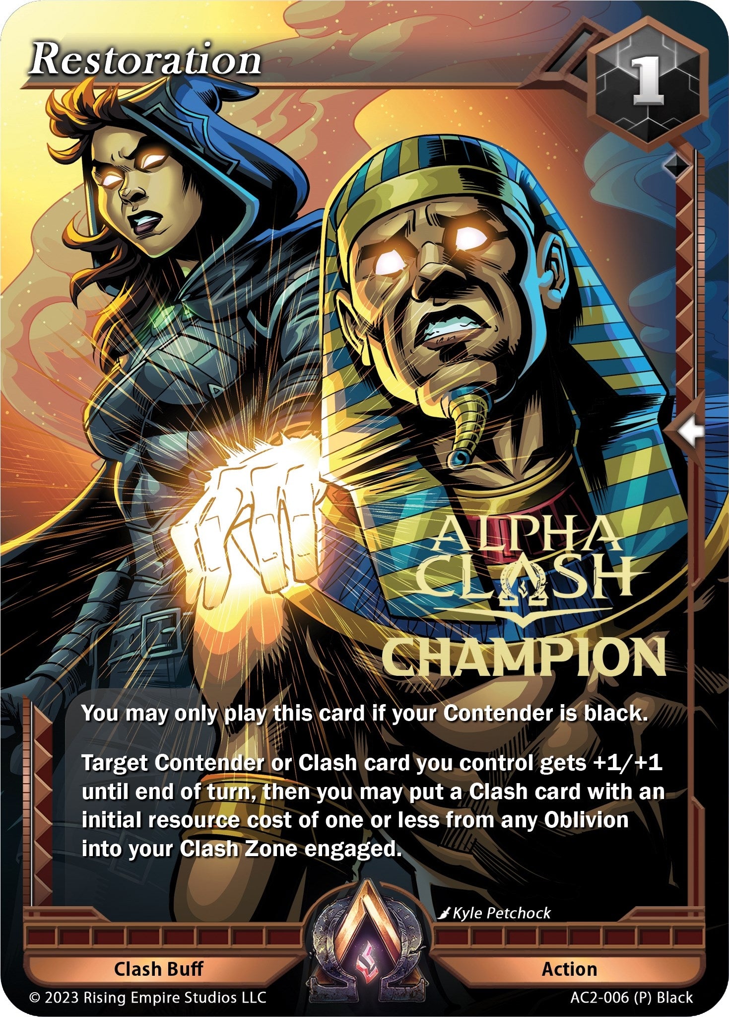 Image for Restoration (Champion) (AC2-006) (Clashgrounds) - Alpha Clash