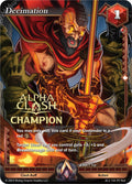 Image for Decimation (Champion) (AC2-102) (Clashgrounds) - Alpha Clash