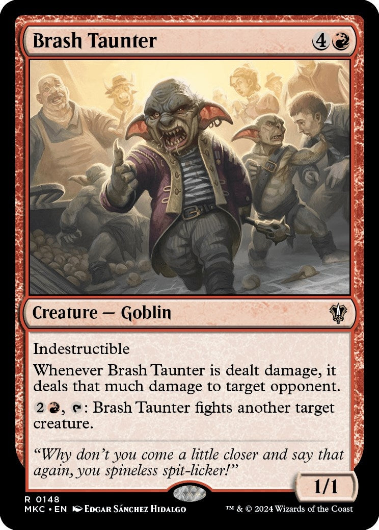 Image for Brash Taunter (148) (Murders at Karlov Manor) - Magic: The Gathering