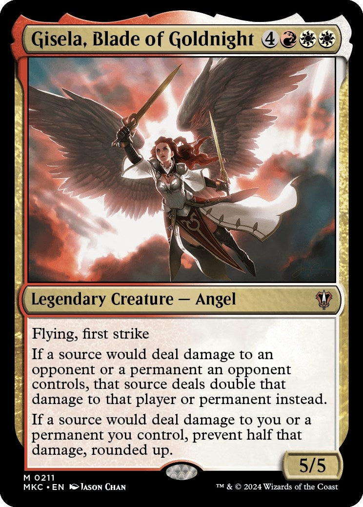 Image for Gisela, Blade of Goldnight (211) (Murders at Karlov Manor) - Magic: The Gathering