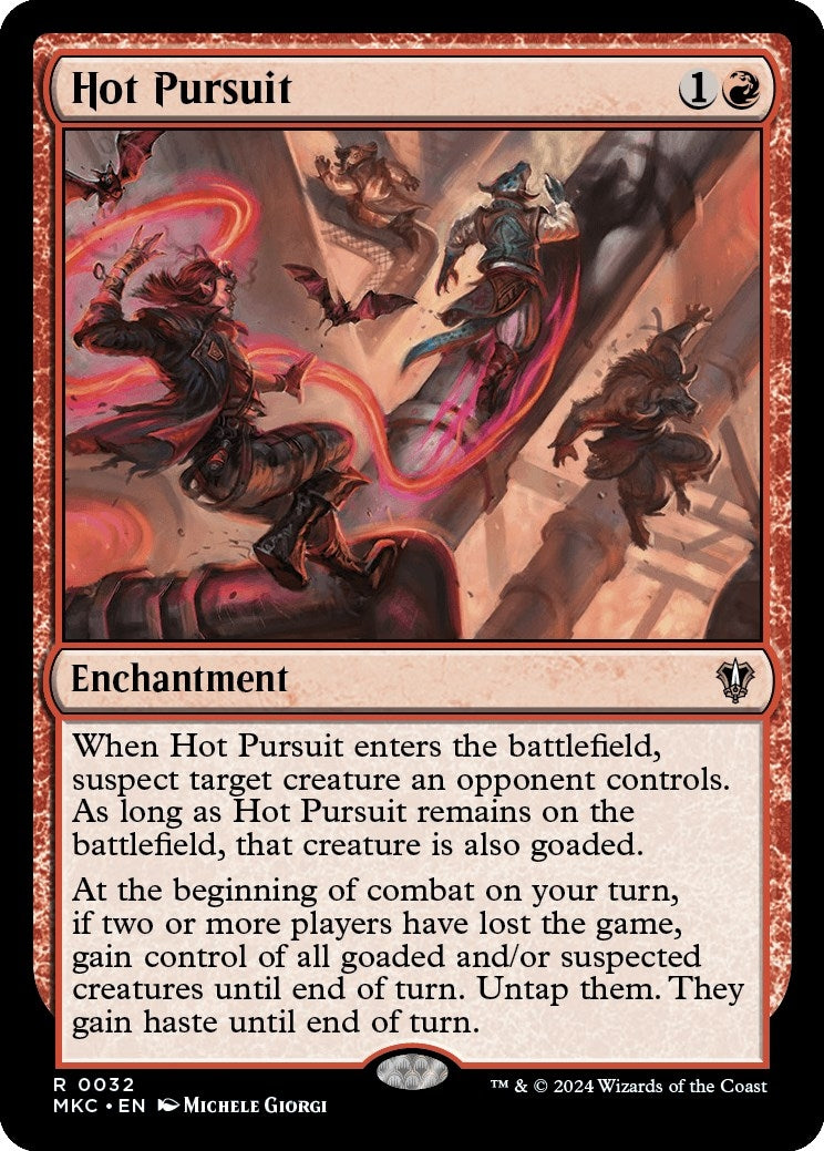 Image for Hot Pursuit (32) (Murders at Karlov Manor) - Magic: The Gathering
