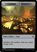 Image for Gold // The Monarch Double-Sided Token (25 // 31) (Murders at Karlov Manor) - Magic: The Gathering