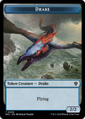 Image for Drake // Cat Double-Sided Token (6 // 15) (Murders at Karlov Manor) - Magic: The Gathering