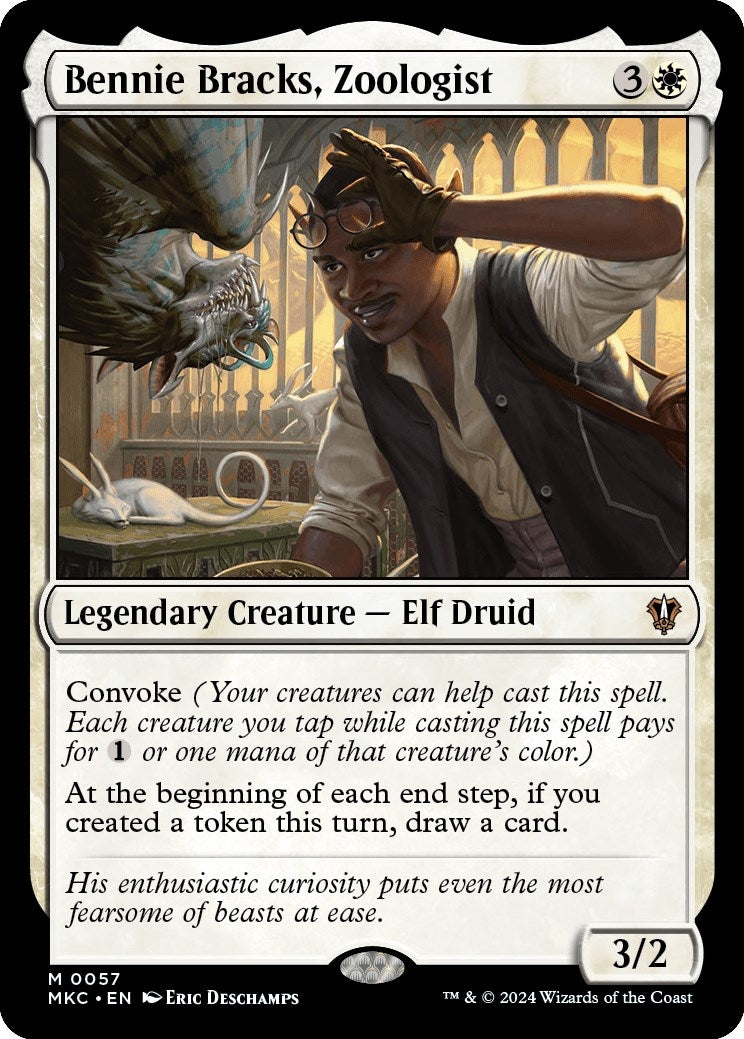 Image for Bennie Bracks, Zoologist (57) (Murders at Karlov Manor) - Magic: The Gathering