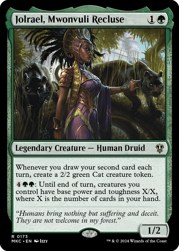 Image for Jolrael, Mwonvuli Recluse (173) (Murders at Karlov Manor) - Magic: The Gathering