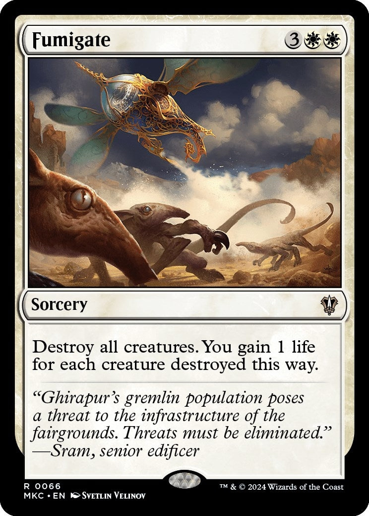 Image for Fumigate (66) (Murders at Karlov Manor) - Magic: The Gathering